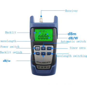 Auf Lager AUA9 Mini-Fibra-Kabel Laser-Power-Maschine, Detektor-Prüfmaschine aua-9